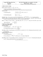 Đề&ĐA Toán tự luyện thi ĐHCĐ số 11