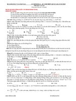 Giải đề thi minh họa môn vật lý THPT quốc gia năm 2015