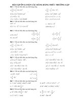 On luyen Hang dang thuc(rat Hay)