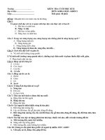 đề thi cuối năm khoa học l5