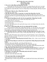 ĐỀ CƯƠNG ĐỊA LÝ HK2 .LỚP 4NH2010-2011