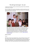 Thư tình gửi một người-KÌ CUỐI