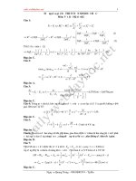 Giải chi tiết đề thi 2010