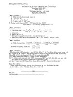 DT HSG Toan 8 Luc Nam 2011