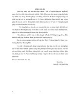 Báo cáo tốt nghiệp khoa quản trị nhân lực công ty CP cầu 11 Thăng Long