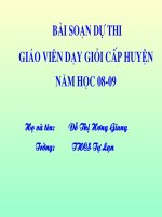 TIET 28.  LUYEN TAP SO HOC