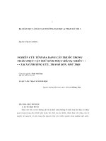 Nghiên cứu xây dựng hệ thống tái sinh và bước đầu chuyển Gen chỉ thị vào cây khoai tây thông qua vi khuẩn Agrobacterium tu mefaciens