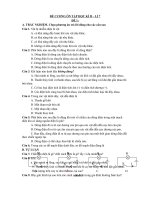 ĐE CƯƠNG ÔN TẬP HỌC KÌ II -LÍ 7