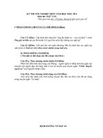 Tuyển tập đề ôn thi Ngữ Văn tốt nghiệp 12