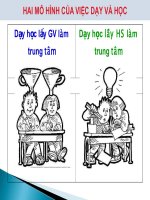 Phương pháp dạy học mới