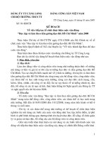 KH  Trien khai viec HT va lam theo guong Bac