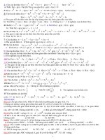 CÁC ĐỀ ÔN TÂP TOÁN 7 KI II