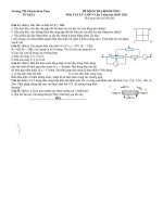Đề kiểm tra bồi dưỡng