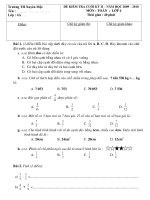 DE KIEM TRA TOAN LOP 4 CUOI KI II