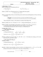Đề kiểm tra học kì 2 2010-2011