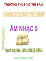 TIẾT 31: ÔN TẬP BÀI HÁT “TUỔI ĐỜI MÊNH MÔNG”