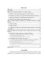 Các nguồn vốn đầu tư nước ngoài và giải pháp tăng cường vốn đầu tư nước ngoài ở Việt Nam