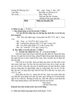 DE THI CUOI KI 2 MON TIENG VIET CO DAP AN