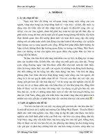 tóm tắt luận văn thạc sĩ  Vai trò của báo chí với việc xây dựng giữ gìn bản sắc văn hóa dân tộc