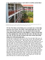 Đa dạng hóa các hình thức giáo dục