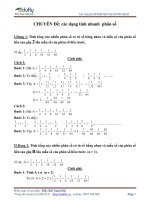 Toán phân số học sinh giỏi lớp 6