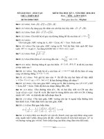 MA TRẬN ĐỀ KT KỲ  1 TOÁN 9 HUẾ