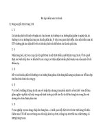 Bài tập kiểm toán tài chính