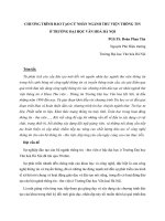 Chương trình đào tạo cử nhân ngành thư viện thông tin trường Đại học Văn hóa Hà Nội