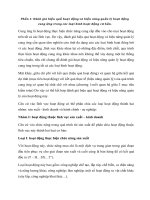 Đánh giá hiệu quả hoạt động và hiệu năng quản lý hoạt động cung ứng trong các loại hình hoạt động cơ bản.