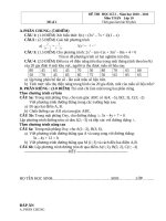 8 Đề + Đáp án hk2 khối 10 (2010-2011)