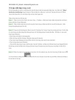 Cách tạo chữ chạy trong Word