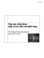 Tiếp cận chẩn đoán nhịp nhanh đều với QRS rộng