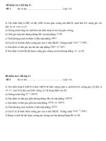 kiem tra hinh hoc nang cao lop 11