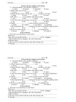 Đề KT 15'' Anh 9 số 4