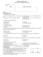 De KT HK2 Vat ly 7 .10-11