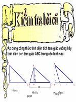 bài Diện tích tam giác