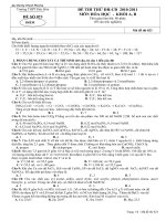 đề thi thu DH co da