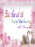 Bài thơ số 28_1 khổ_THPT NGuyễn Huệ_