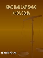 giao ban lâm sàng khoa chẩn đoán hình ảnh hội chuẩn thành ngực