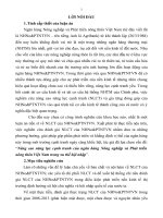 Nâng cao năng lực cạnh tranh của ngân hàng Nông nghiệp và Phát triển nông thôn Việt Nam trong xu thế hội nhập
