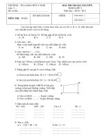 Đề thi Trạng Nguyên L3