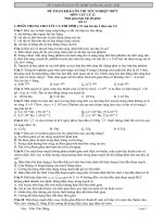 tuyen tap de thi tot nghiep  dai hoc