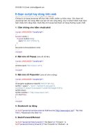 8 Đoạn code hay dùng thiết kế website