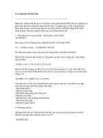 Tạo công thức đếm và tính tổng