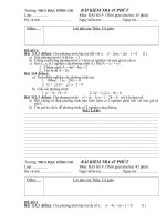 đề học kì 2 Toán 9