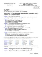 Đề Anh Văn CĐ KD 2010 Mã 372