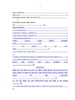 Hoàn thiện quản lý nhà nước của bộ công thương về công tác bảo vệ quyền lợi người tiêu dùng ở việt nam