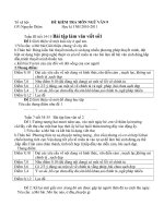 KIỂM TRA 1TIẾT MÔN NGỮ VĂN 9