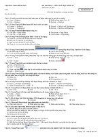 Đề thi HKII Tin Học 10 Đề số 3