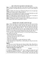 Đề cương ôn tập học kì II sinh 9 (2010-2011)-2